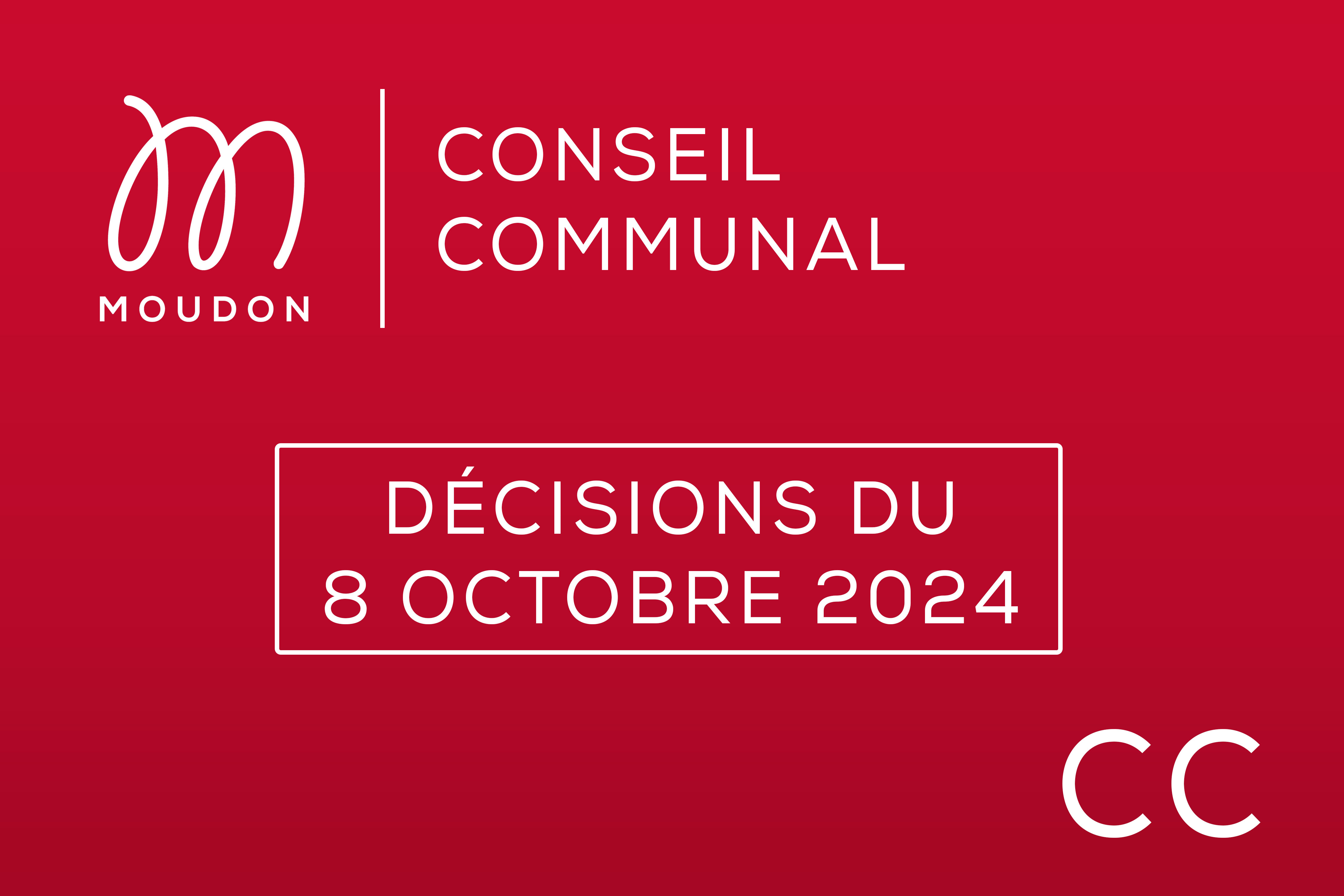 Moudon décisions Conseil communal