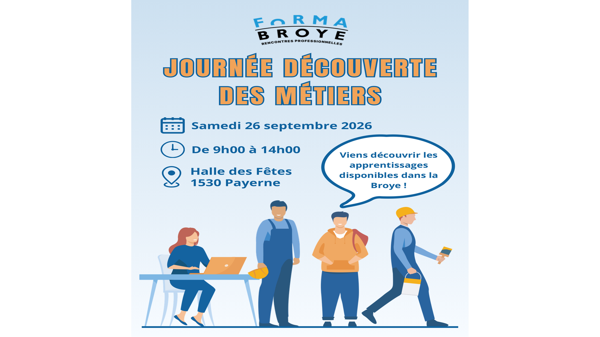 Journée découverte des métiers 2026