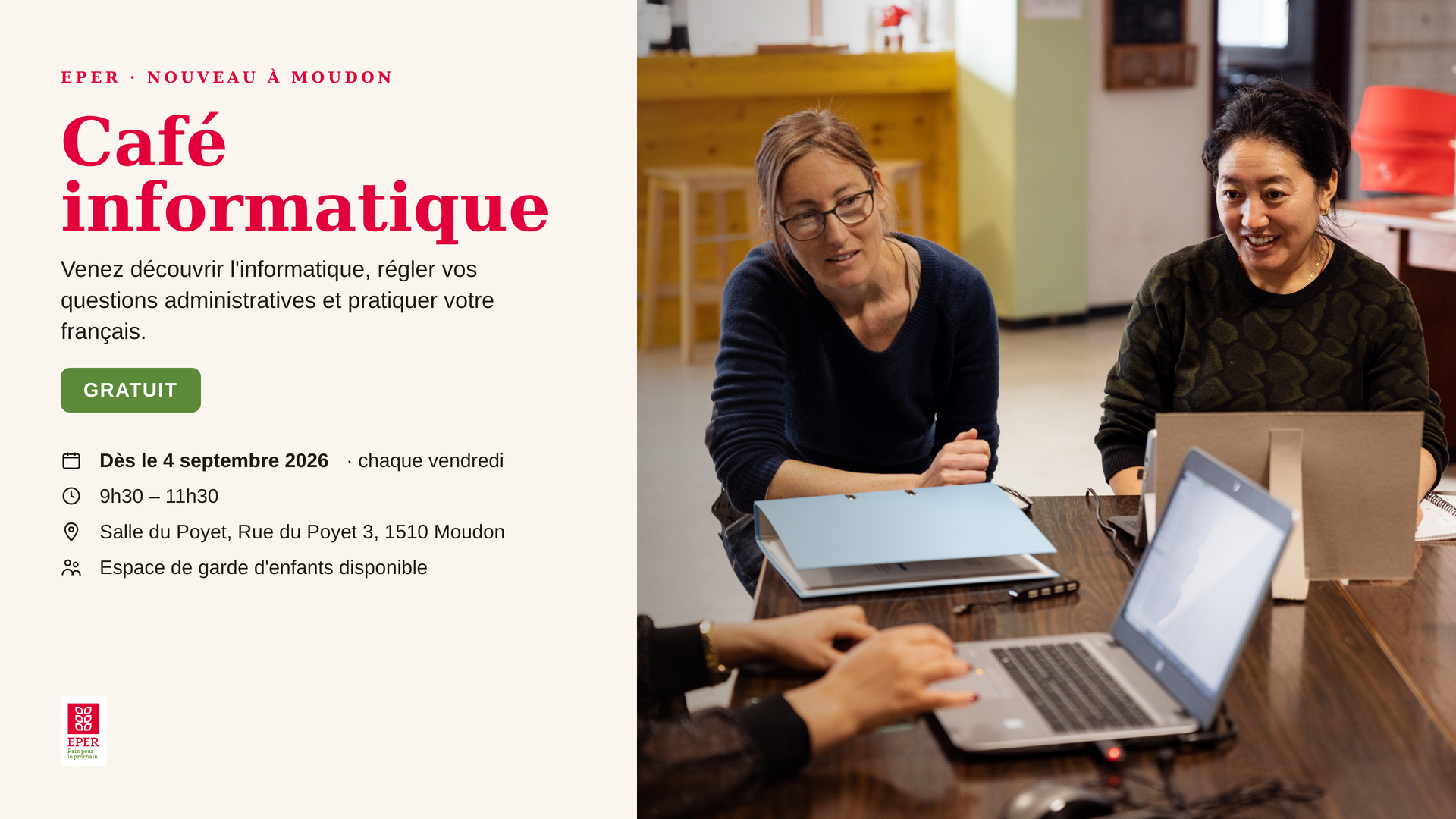 Eper Moudon café informatique
