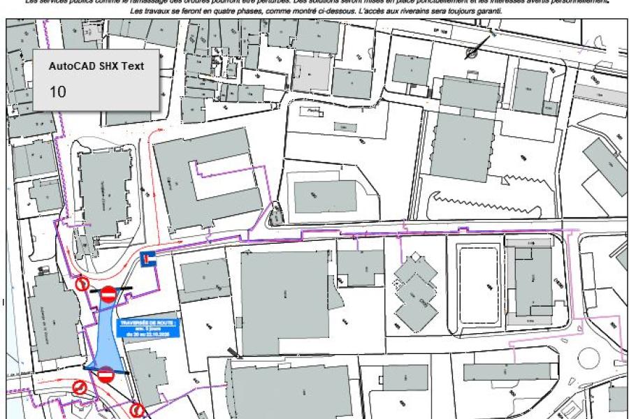 Fermeture Rue du Temple 20 au 23 octobre