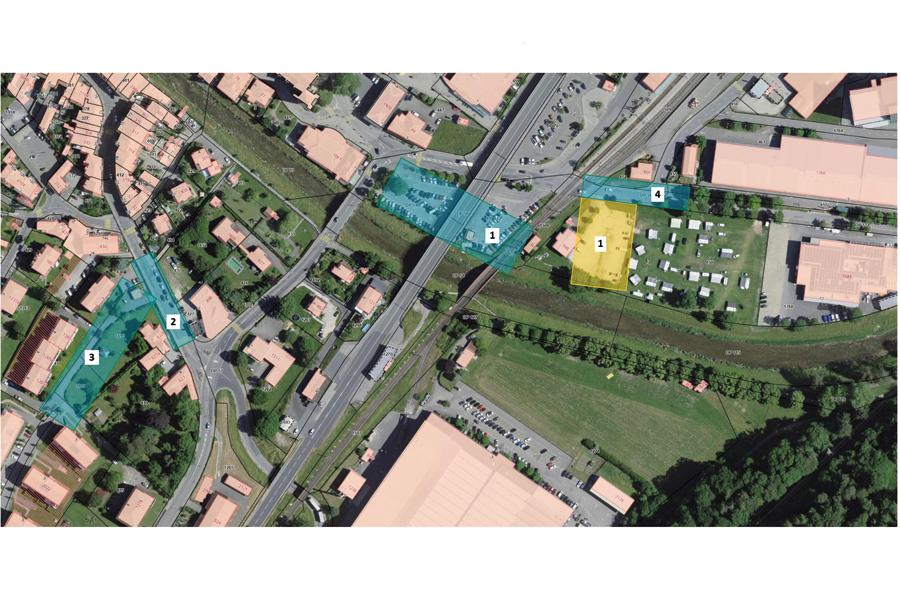 Plan des travaux - secteur Verger